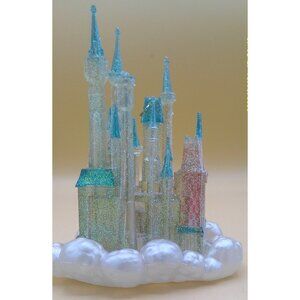 Disney Hallmark Keepsake Ornament 2023 Cinderellas Castle Light Effect  AB20 ee